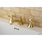 Kingston Brass KS4472AX 8" Widespread Bathroom Faucet, Polished Brass KS4472AX - alternate 3